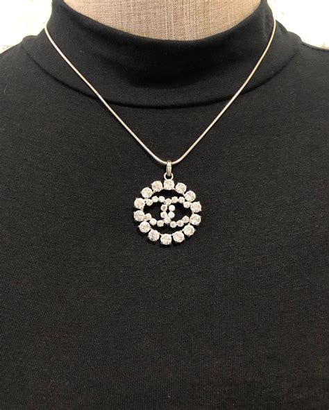 chanel pendent necklace|authentic Chanel pendant necklace.